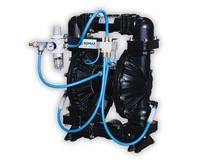 Bombas pneumáticas de diafragma Maxpneumatic para Pó