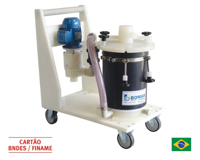 Filtros com bomba para galvanoplastia Maxfiltro