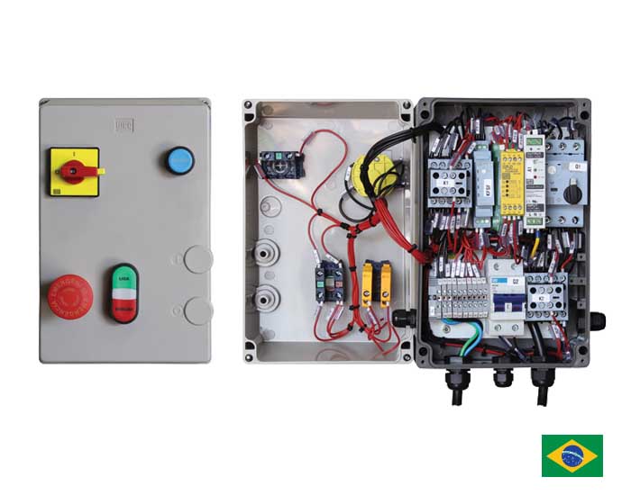 Painel elétrico de comando