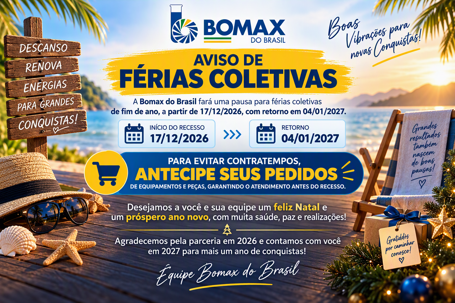 FeriasColetivas2026 No mercado h&aacute; 40 Anos, a Bomax &eacute; refer&ecirc;ncia como empresa de bombas para ind&uacute;stria. Bomba pneum&aacute;tica, bomba dosadora, filtro prensa e muito mais.