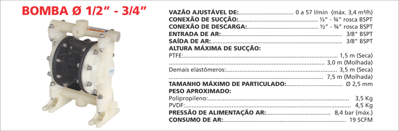 BombaPneumatica1234PP As bombas pneumáticas Maxpneumatic da Bomax oferecem desempenho superior e confiabilidade em qualquer aplicação industrial. Saiba mais.